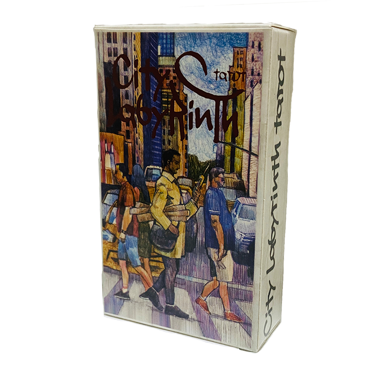City Labyrinth Tarot Cards 78  - Tarot Cards Deck With Guidebook review and price