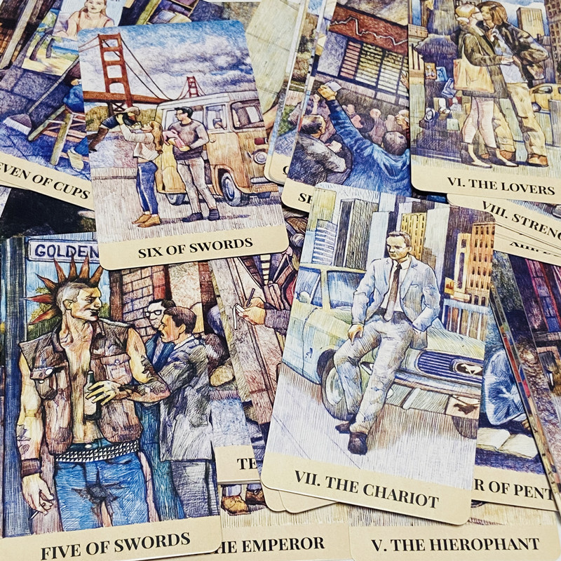 City Labyrinth Tarot Cards 78  - Tarot Cards Deck With Guidebook review and price