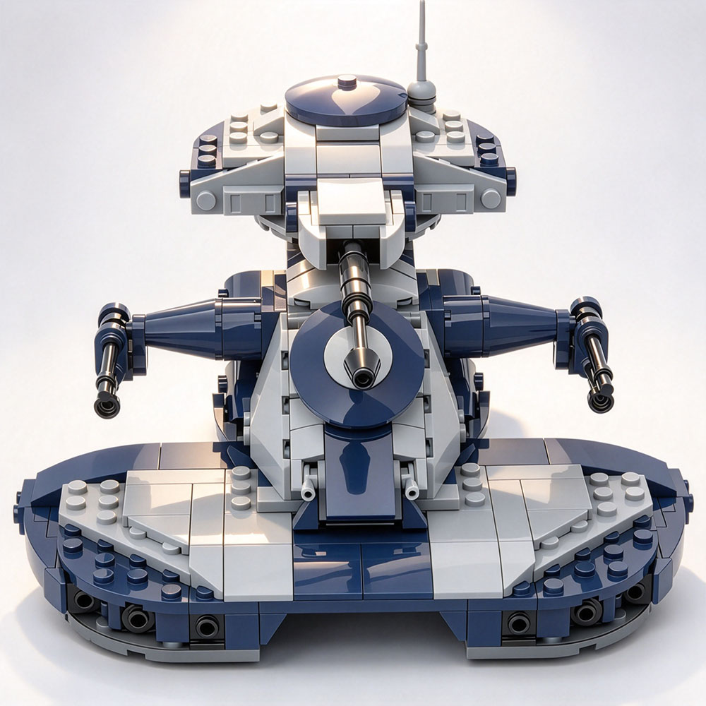 MOC Classic Star Movie Accesso - Lego Compatible Military Tank review and price
