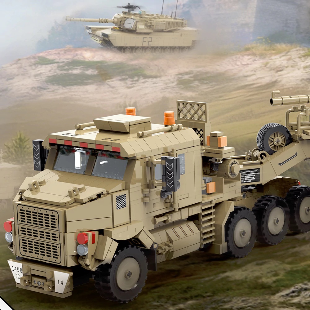 Military WW2 M1070 Armored Veh - Lego Compatible Military Tank review and price