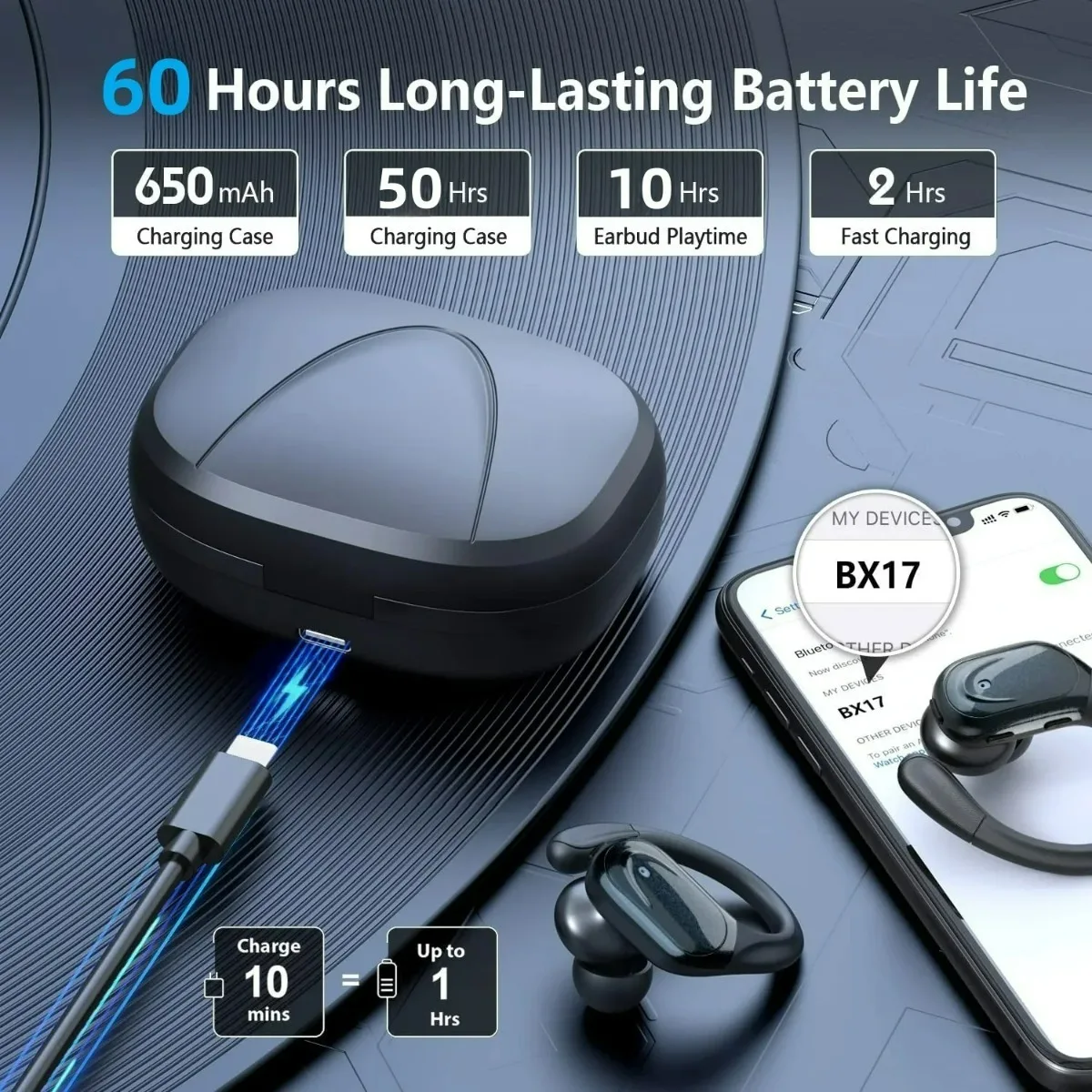 2027 New QCY Wireless Earbuds  - Video Games review and price